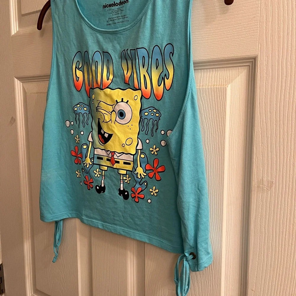 SPONGE BOB~GRAPHIC TEE~NICKELODEON~NWOT~XL - Picture 4 of 8